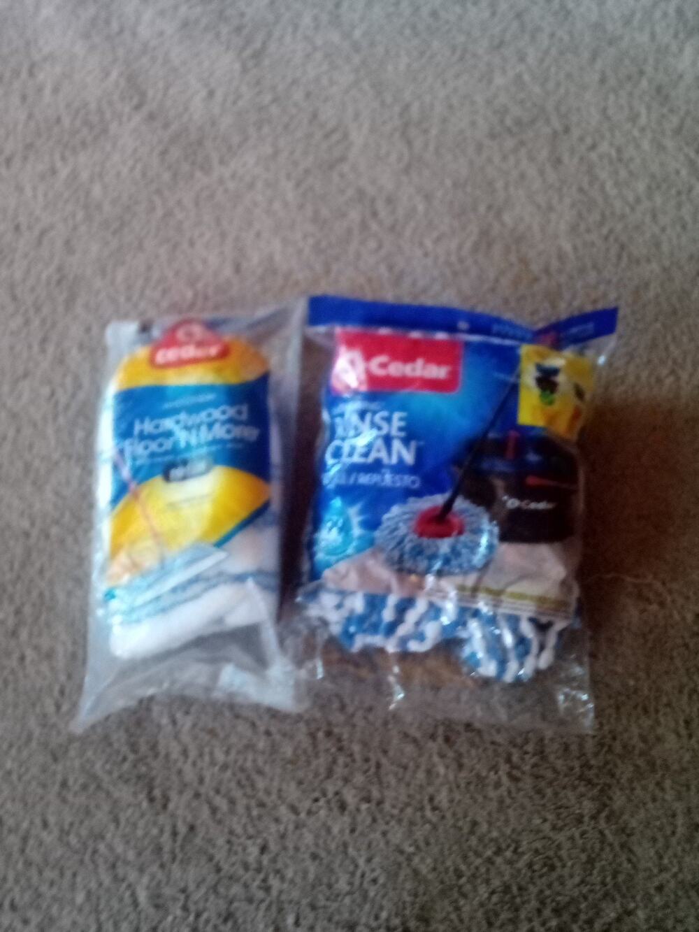 New 2 O-Cedar Refills,Easywring Rinse Clean & Microfiber Hardwood Floor &More
